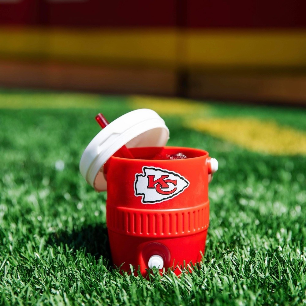 New Kansas City Chiefs 16 oz. Sideline Cooler Cup w/ Straw